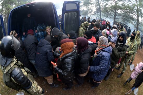 Belarus Poland Border Refugees