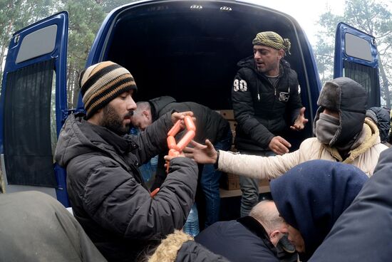 Belarus Poland Border Refugees