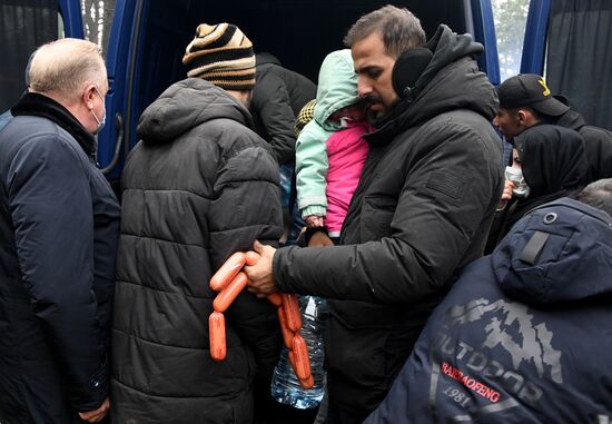 Belarus Poland Border Refugees