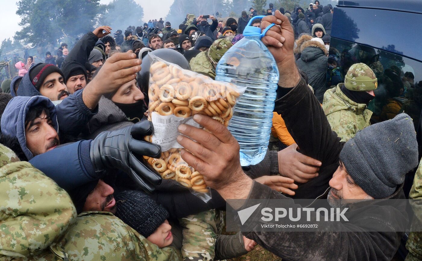Belarus Poland Border Refugees
