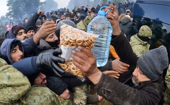 Belarus Poland Border Refugees