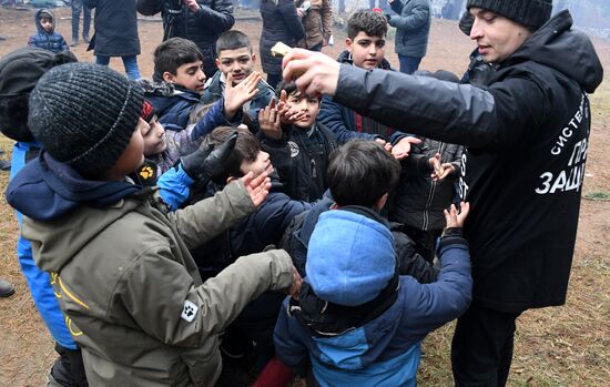 Belarus Poland Border Refugees
