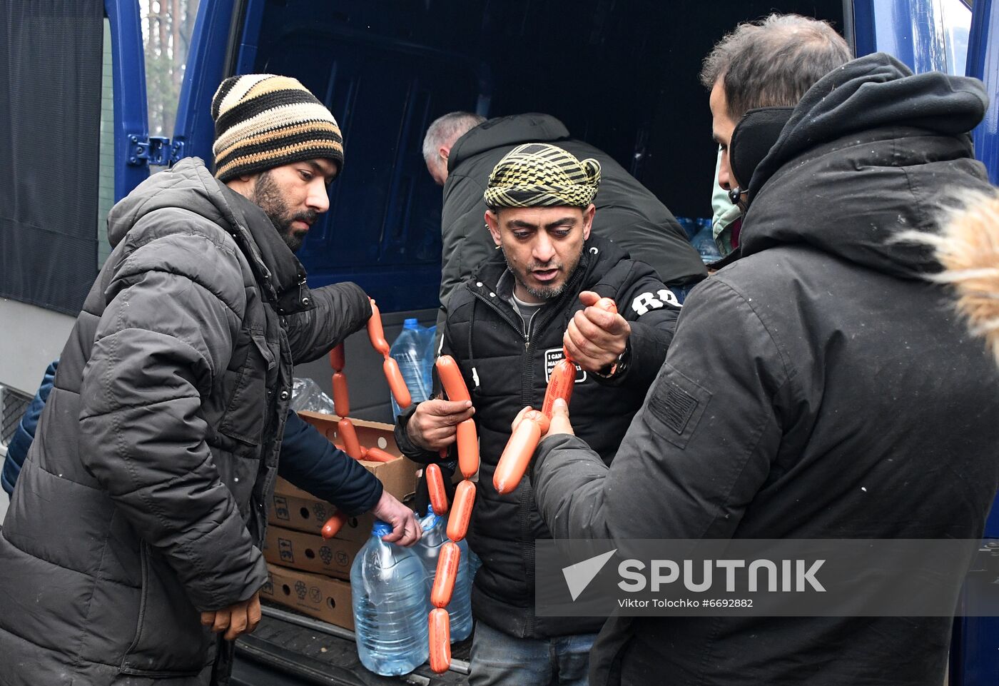 Belarus Poland Border Refugees