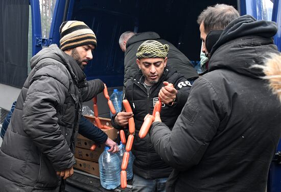 Belarus Poland Border Refugees