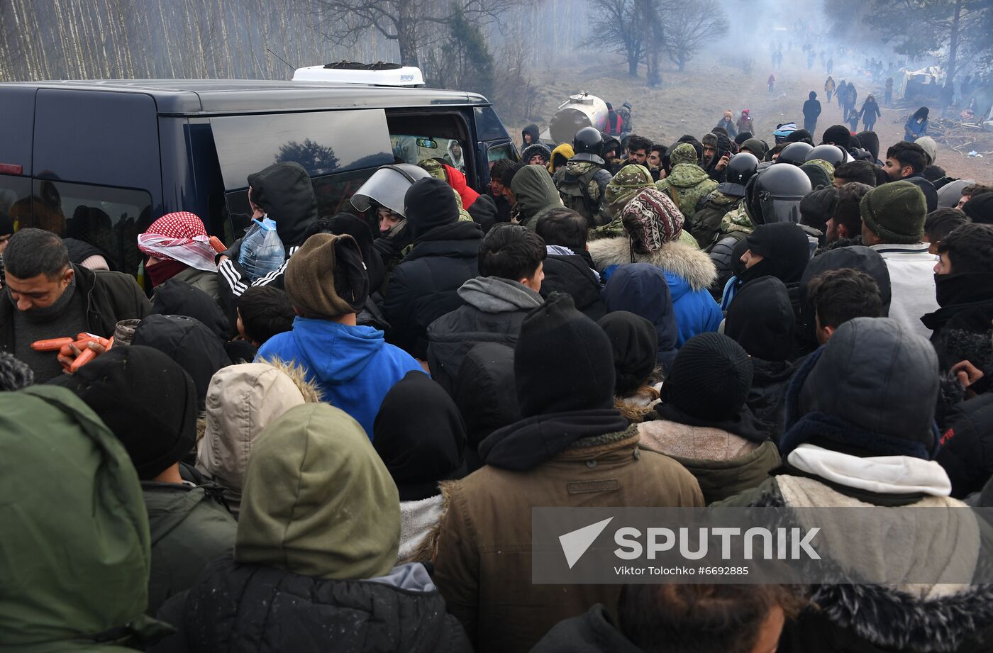 Belarus Poland Border Refugees