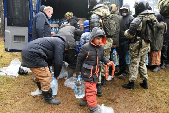 Belarus Poland Border Refugees