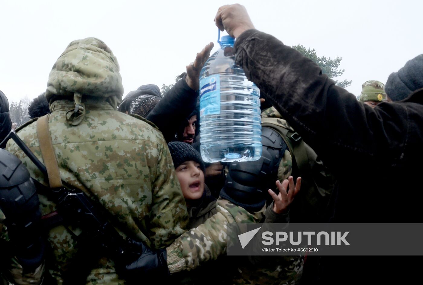 Belarus Poland Border Refugees