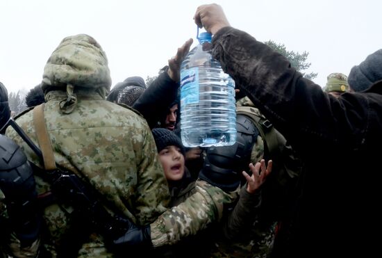 Belarus Poland Border Refugees