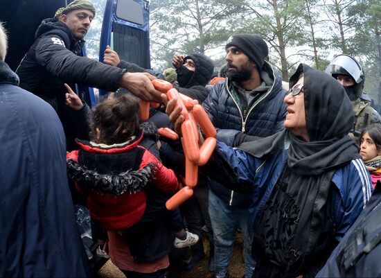 Belarus Poland Border Refugees