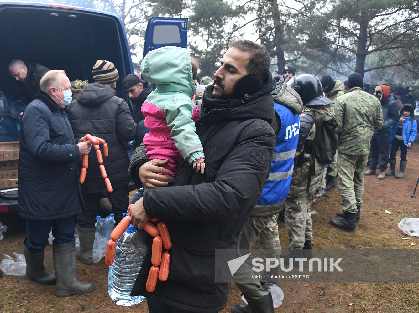 Belarus Poland Border Refugees