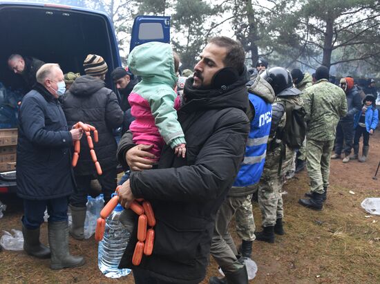 Belarus Poland Border Refugees