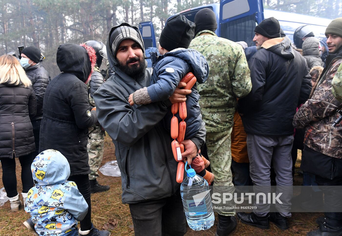 Belarus Poland Border Refugees