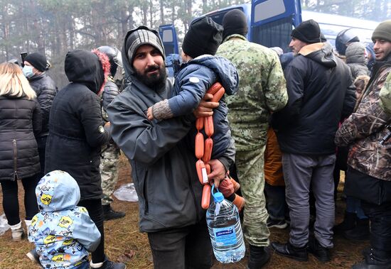 Belarus Poland Border Refugees