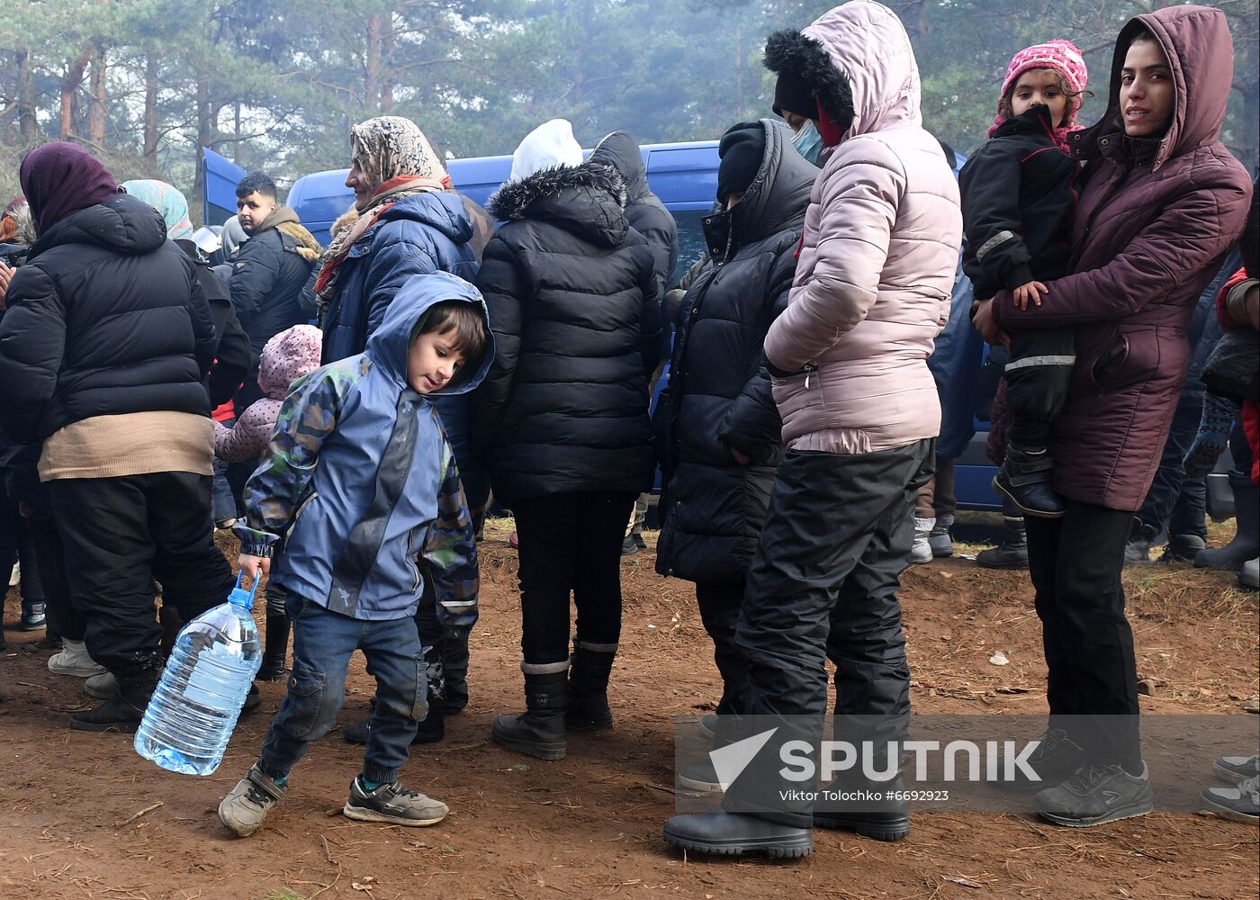 Belarus Poland Border Refugees