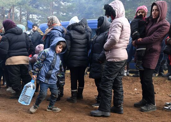 Belarus Poland Border Refugees