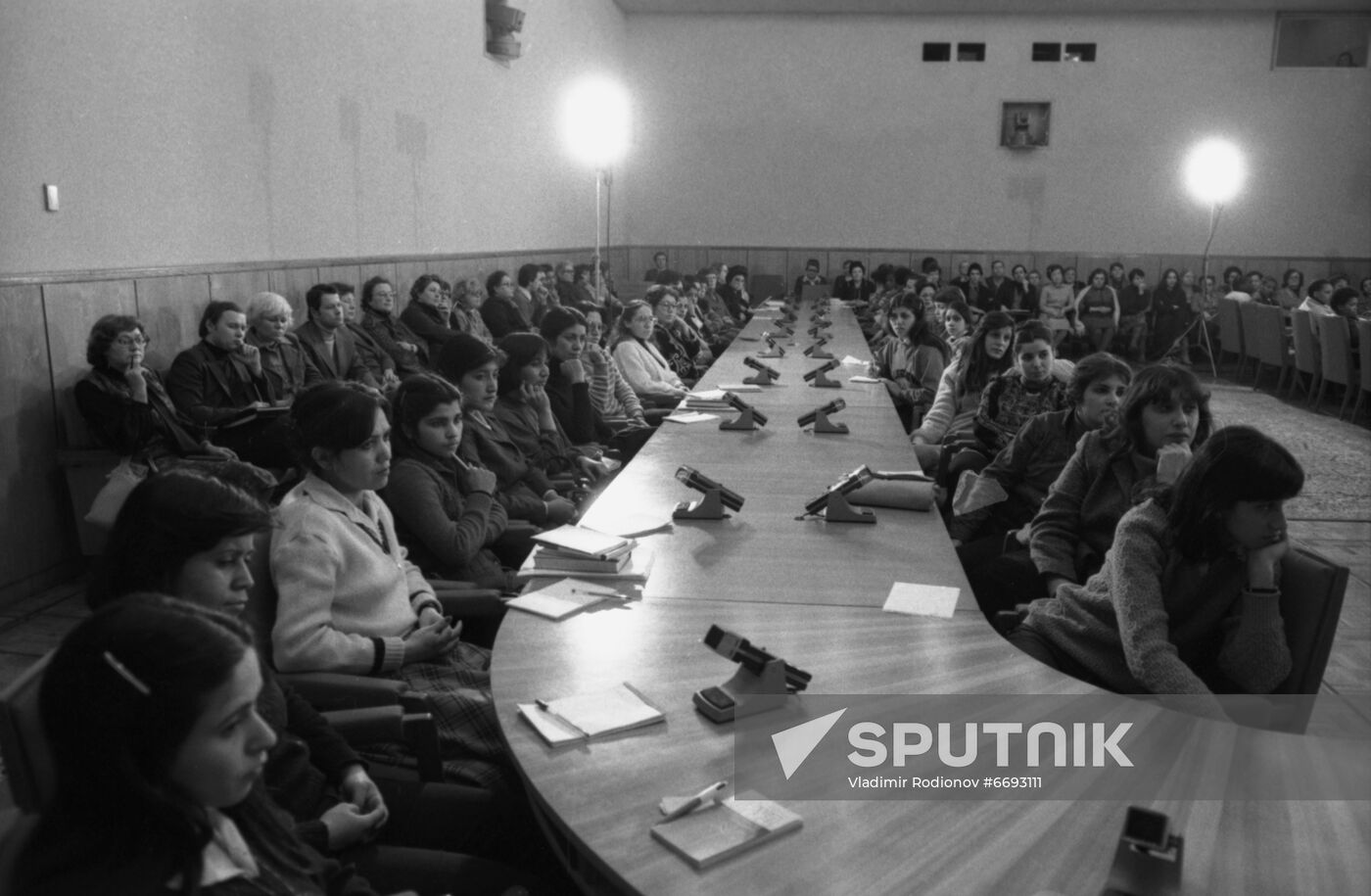 Seminar for Soviet Women's Committee scholarship recipients