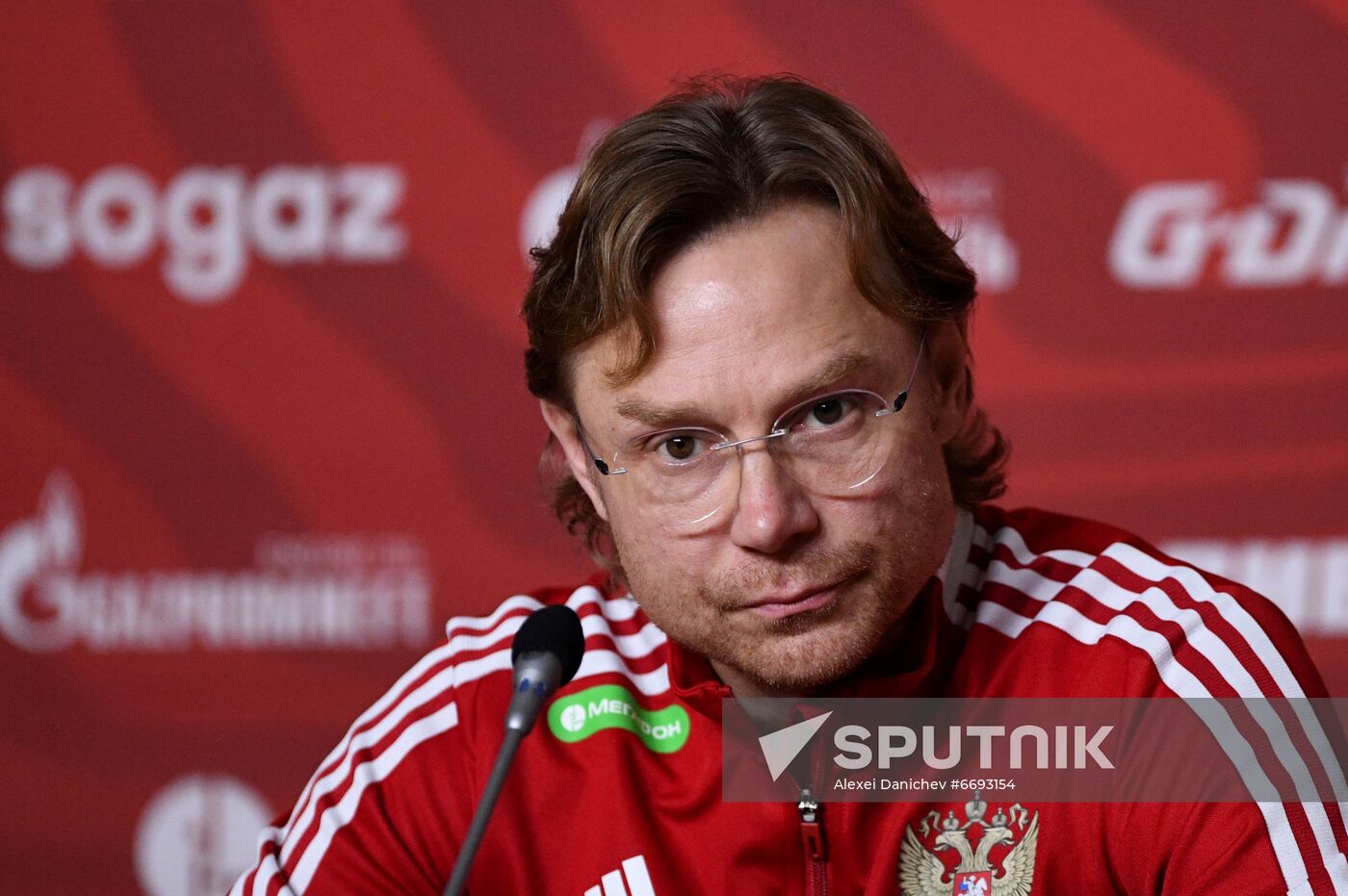 Russia Soccer 2022 World Cup Qualifiers Russia Training