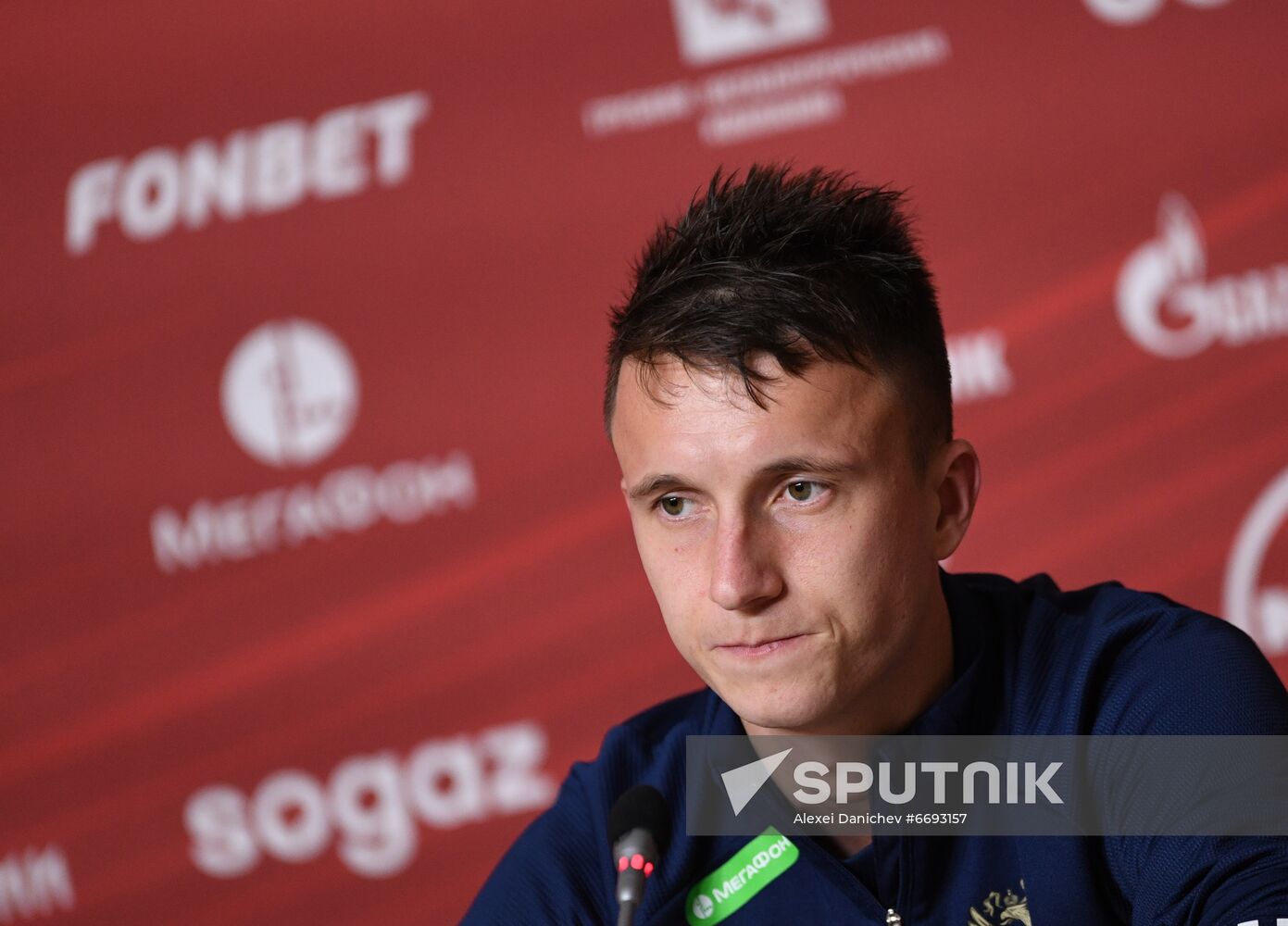 Russia Soccer 2022 World Cup Qualifiers Russia Training