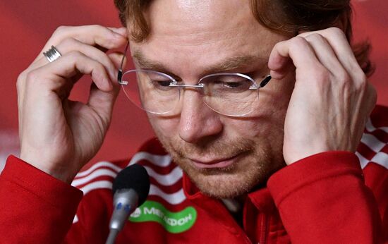 Russia Soccer 2022 World Cup Qualifiers ﻿Russia Training