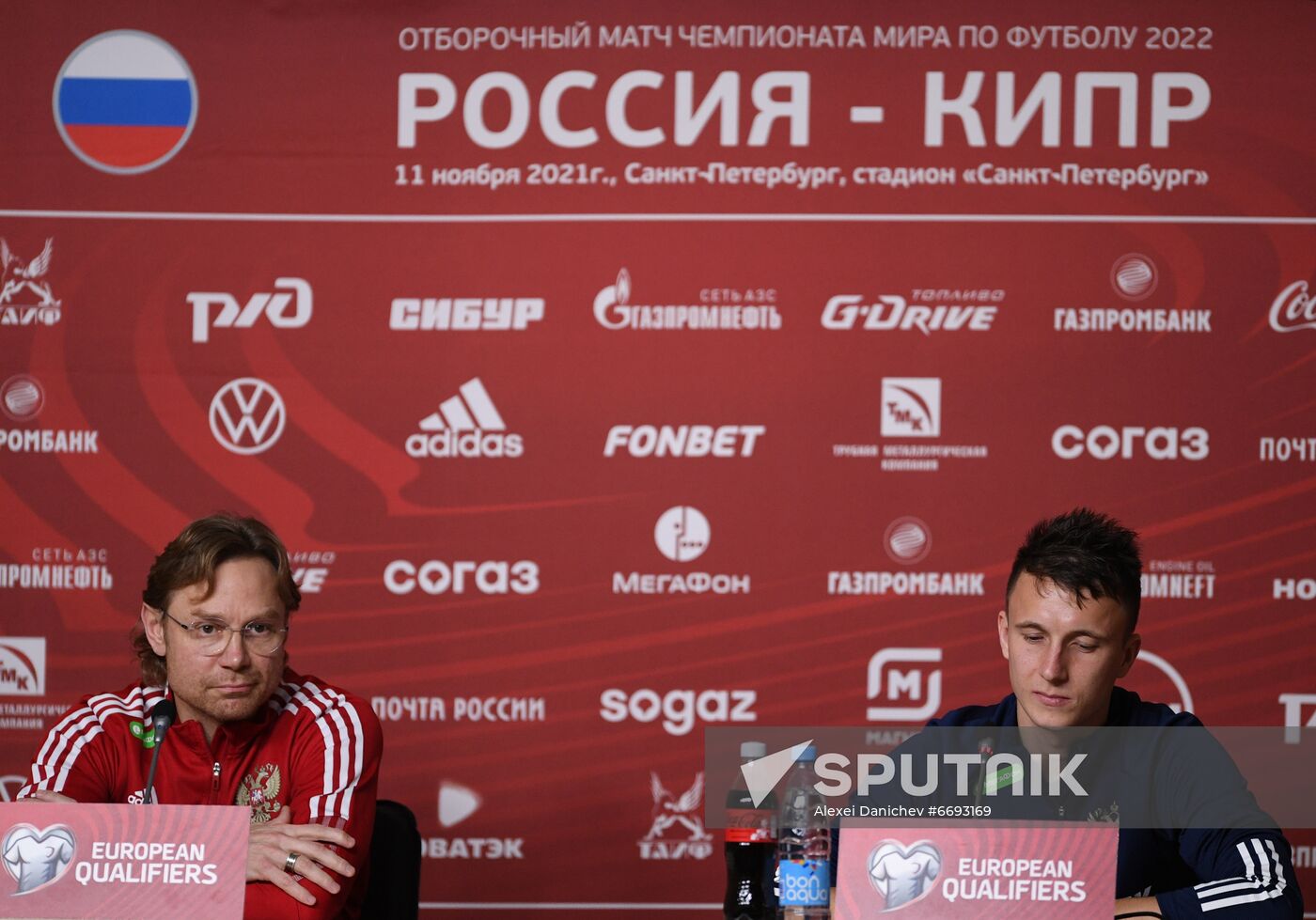 Russia Soccer 2022 World Cup Qualifiers Russia Training