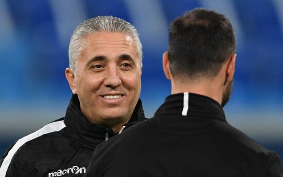 Russia Soccer 2022 World Cup Qualifiers ﻿Cyprus Training