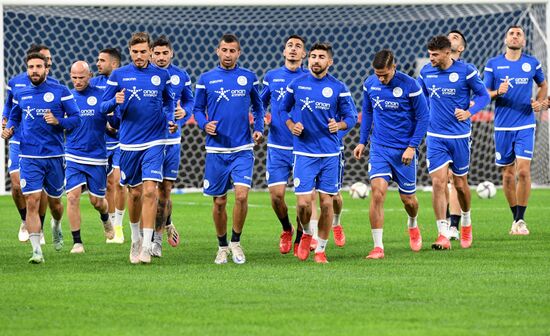 Russia Soccer 2022 World Cup Qualifiers ﻿Cyprus Training