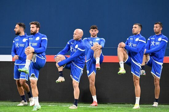 Russia Soccer 2022 World Cup Qualifiers ﻿Cyprus Training