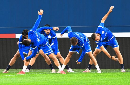 Russia Soccer 2022 World Cup Qualifiers ﻿Cyprus Training