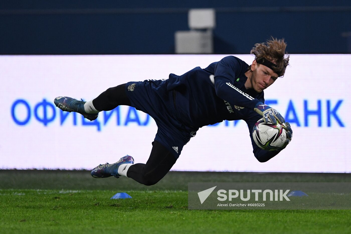 Russia Soccer 2022 World Cup Qualifiers Russia Training