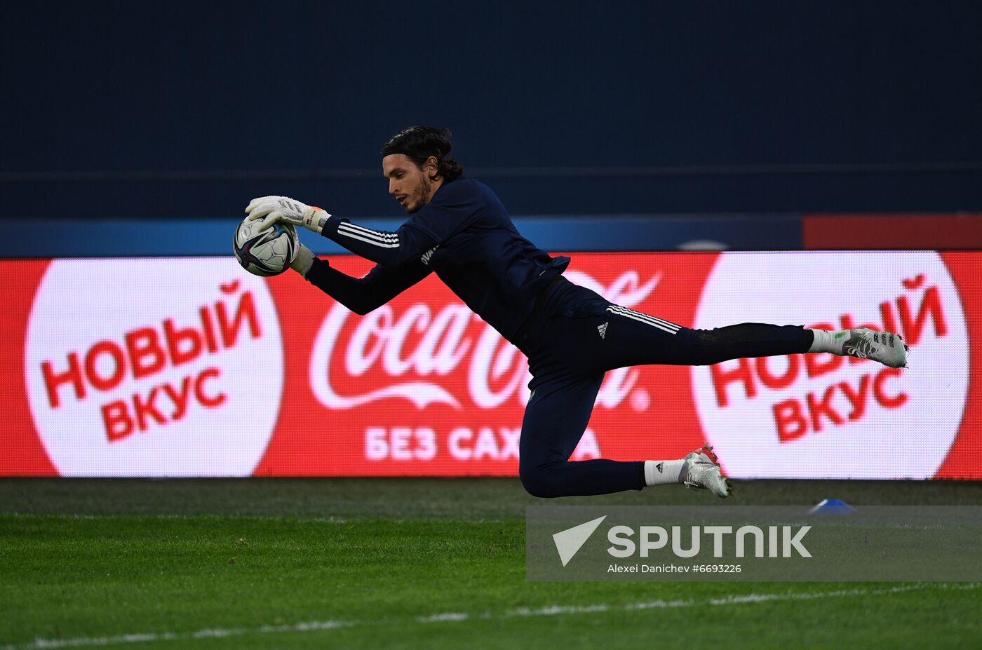 Russia Soccer 2022 World Cup Qualifiers Russia Training
