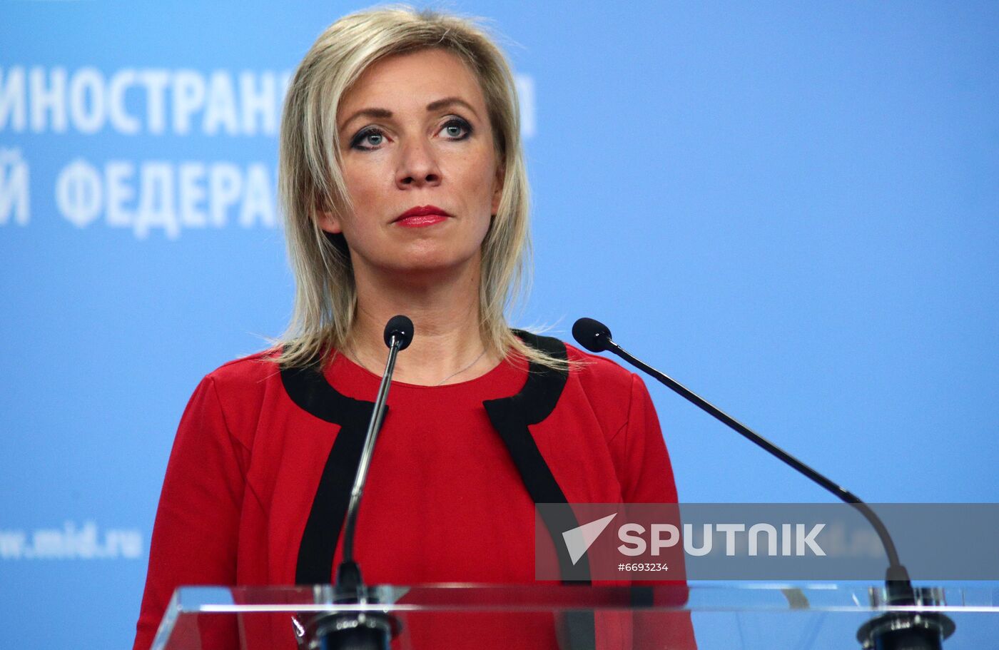 Russia Zakharova Briefing