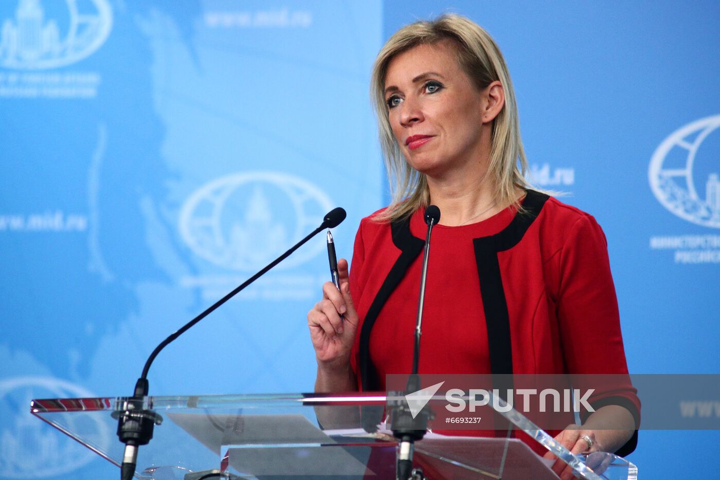 Russia Zakharova Briefing