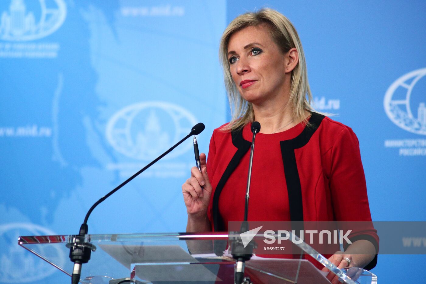 Russia Zakharova Briefing