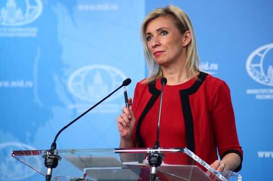 Russia Zakharova Briefing