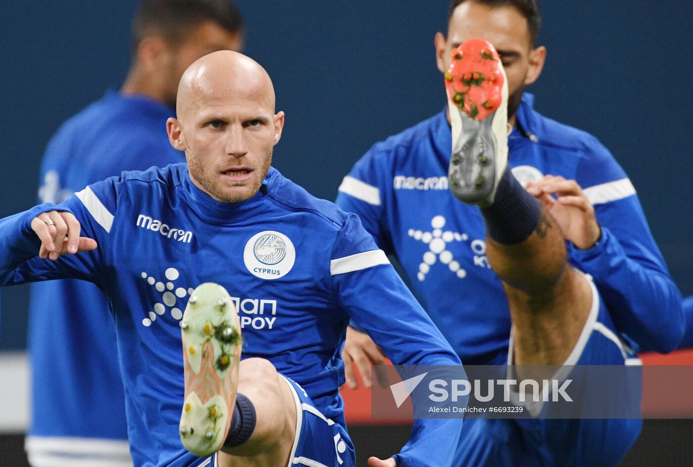 Russia Soccer 2022 World Cup Qualifiers ﻿Cyprus Training