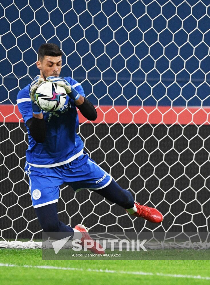 Russia Soccer 2022 World Cup Qualifiers Cyprus Training