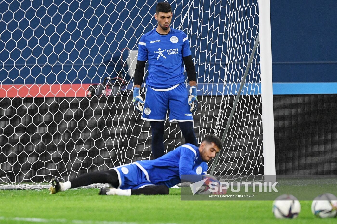 Russia Soccer 2022 World Cup Qualifiers ﻿Cyprus Training