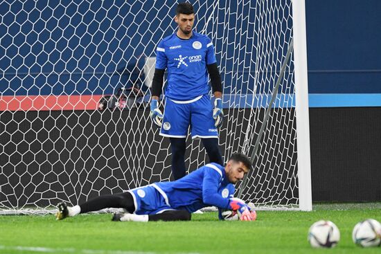 Russia Soccer 2022 World Cup Qualifiers ﻿Cyprus Training