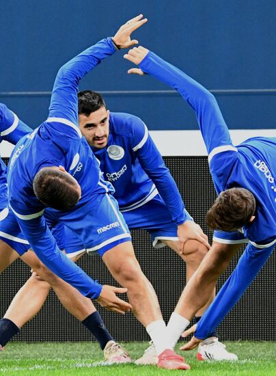 Russia Soccer 2022 World Cup Qualifiers ﻿Cyprus Training