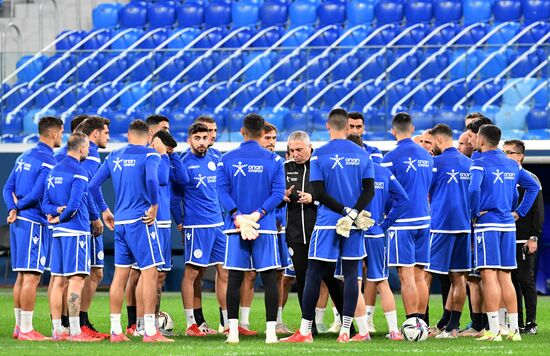 Russia Soccer 2022 World Cup Qualifiers ﻿Cyprus Training