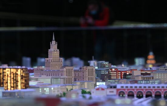 Russia Moscow City Scale Model