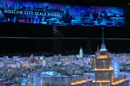 Russia Moscow City Scale Model