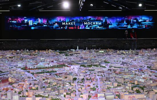 Russia Moscow City Scale Model