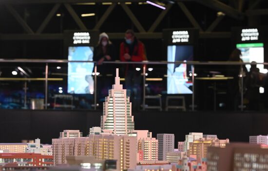 Russia Moscow City Scale Model