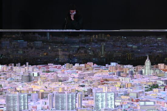 Russia Moscow City Scale Model