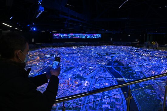 Russia Moscow City Scale Model