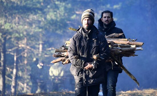 Belarus Poland Border Refugees