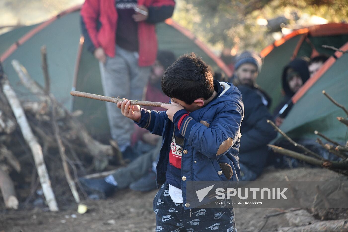 Belarus Poland Border Refugees