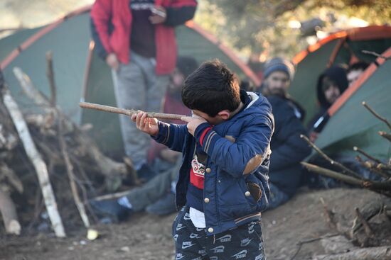 Belarus Poland Border Refugees