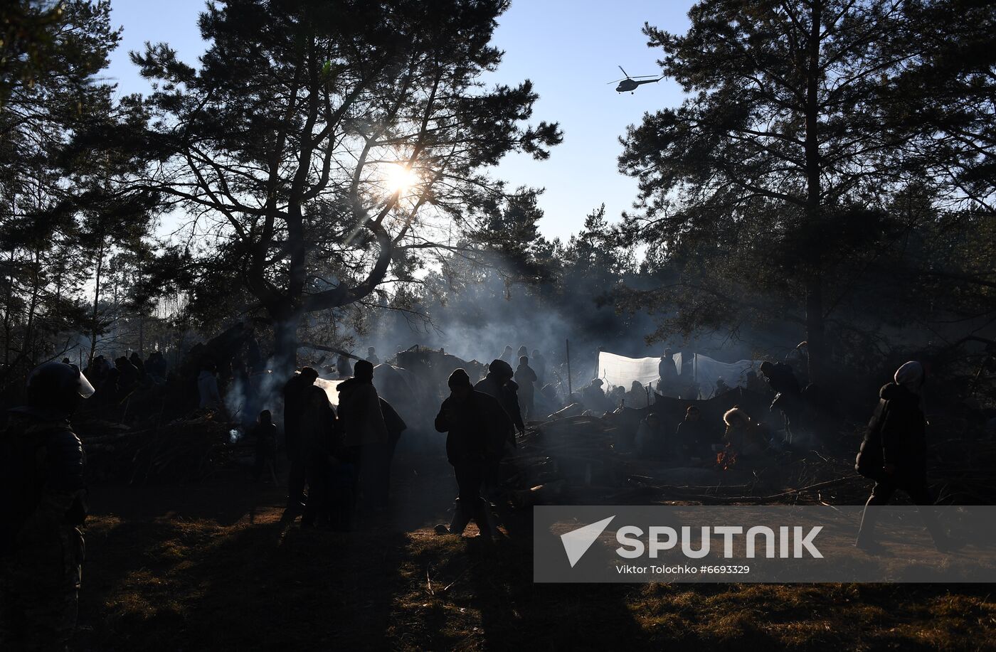 Belarus Poland Border Refugees